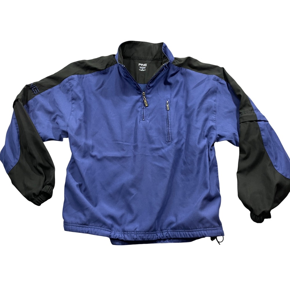 Ping Small‎ Blue Performance Dynamics 100% Polyester Removable Sleeves Jacket